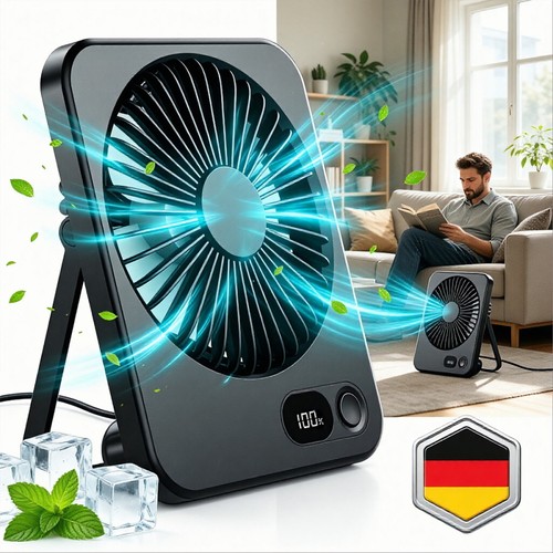 Akku kleiner tischventilator - kleiner,