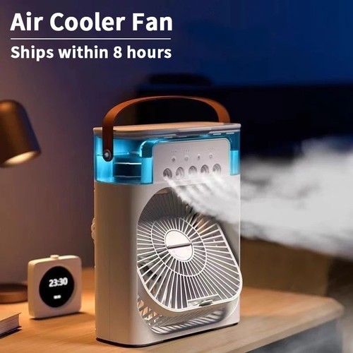 Mini air cooler fan - 3-in-1,