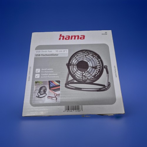 Hama usb desk fan schwarz - hama,