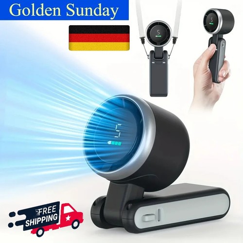 Mini fan 5speeds - 3-in-1,