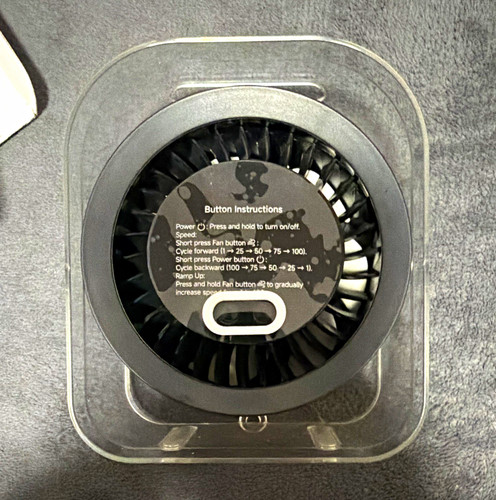 Mini desk fan - mini,