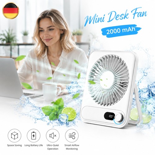 Mini tisch lüfter leise - mini,