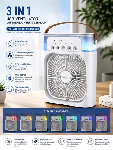 Mini air cooler fan ventilator - mini,