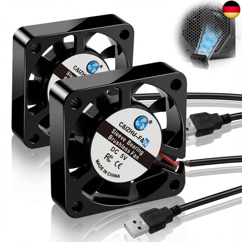 Stück 40x40x10mm usb - 2, mini